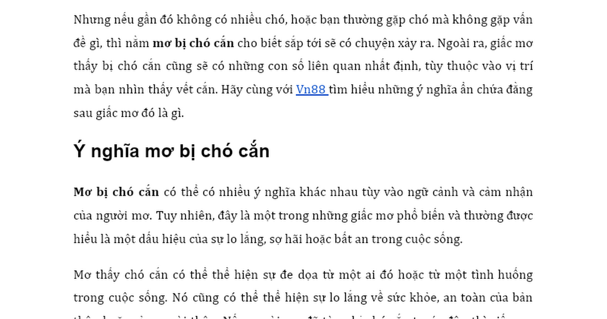 Bị người lạ cắn trong mơ: Giải mã giấc mơ và tìm hiểu ý nghĩa số đề
