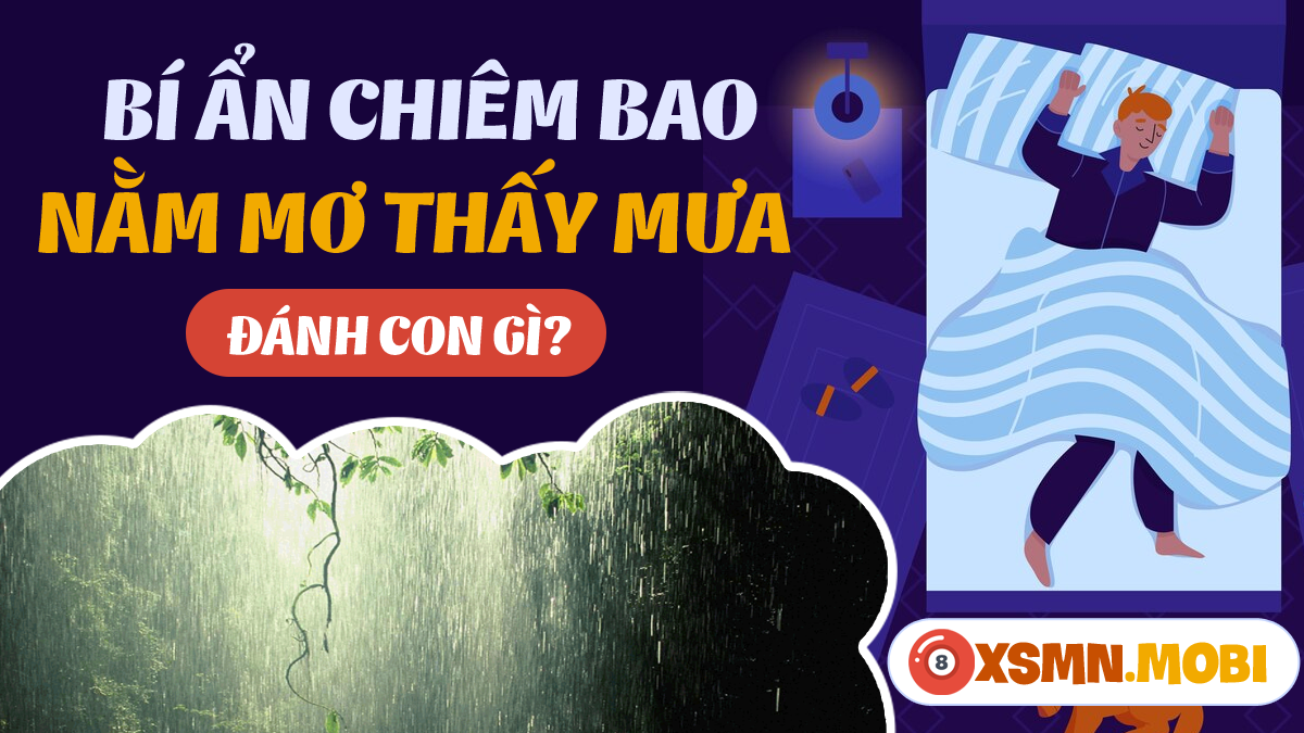 Giải Mã Giấc Mơ Thấy Nước Mưa Và Những Con Số May Mắn