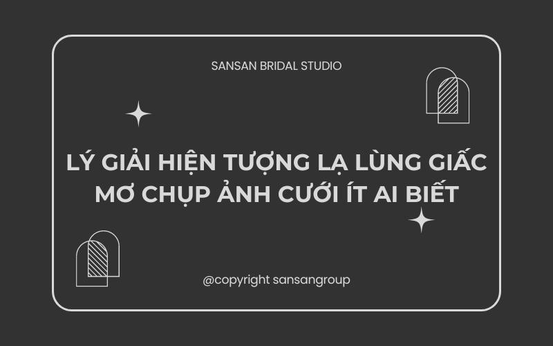 Mơ thấy chụp ảnh cưới một mình là điềm gì?
