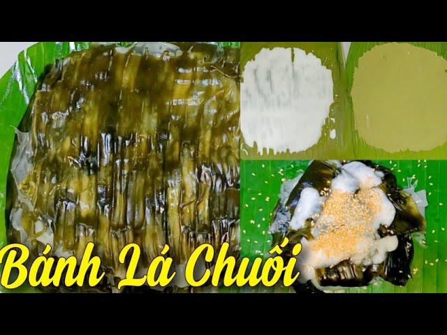 Làm bánh chuối trong mơ
