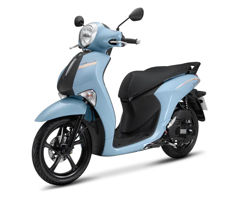 Mua xe máy mới màu xanh trong mơ